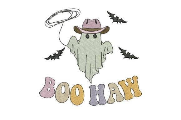 Cowboy Boo Haw Halloween