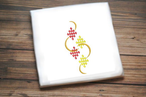 Decorative Red Yellow Shape Review