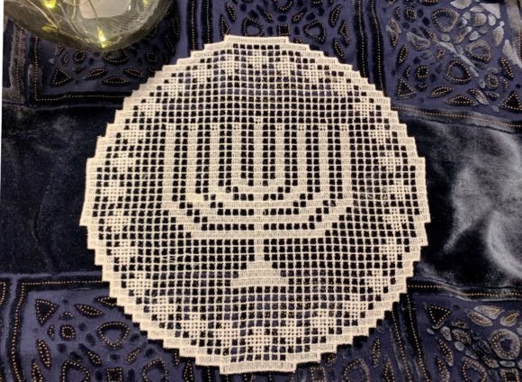 FSL Hanukkah Doily