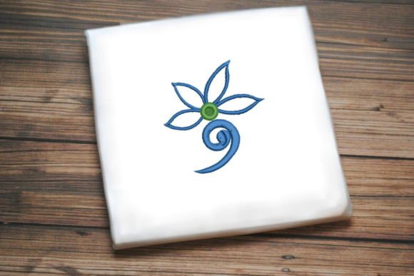 Lovely Blue Flower: A Boutique Sweatshirt Embroidery Review