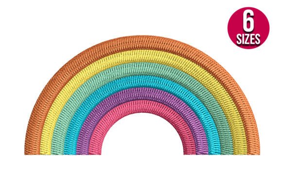Rarinbow: A Cheerful, Versatile Embroidery Design for Real Projects