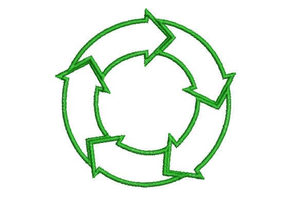 Reuse Symbol: A Thoughtful Embroidery Choice for Conscious Brands